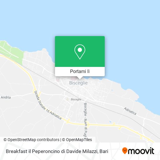 Mappa Breakfast il Peperoncino di Davide Milazzi