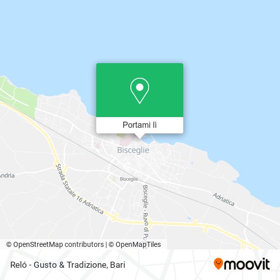 Mappa Reló - Gusto & Tradizione