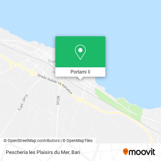 Mappa Pescheria les Plaisirs du Mer