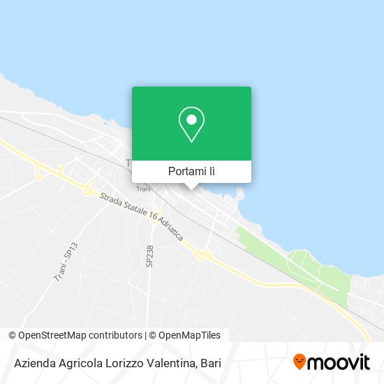 Mappa Azienda Agricola Lorizzo Valentina