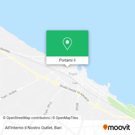 Mappa All'Interno il Nostro Outlet