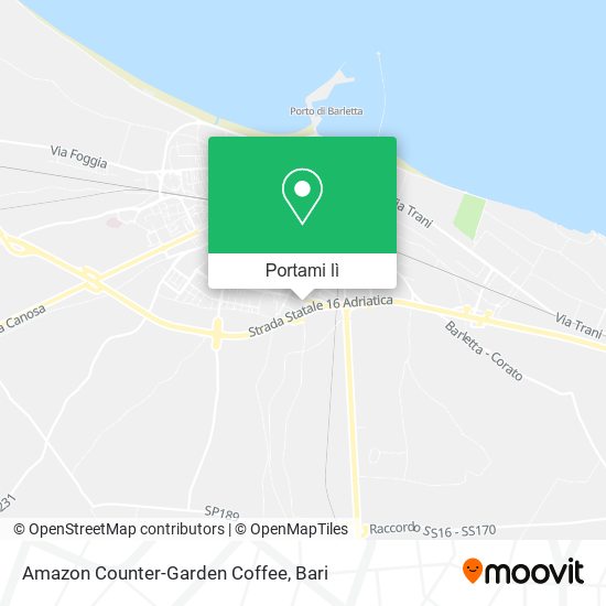 Mappa Amazon Counter-Garden Coffee