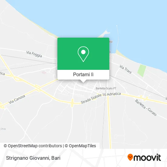 Mappa Strignano Giovanni
