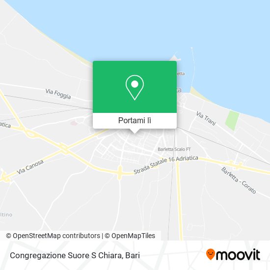 Mappa Congregazione Suore S Chiara