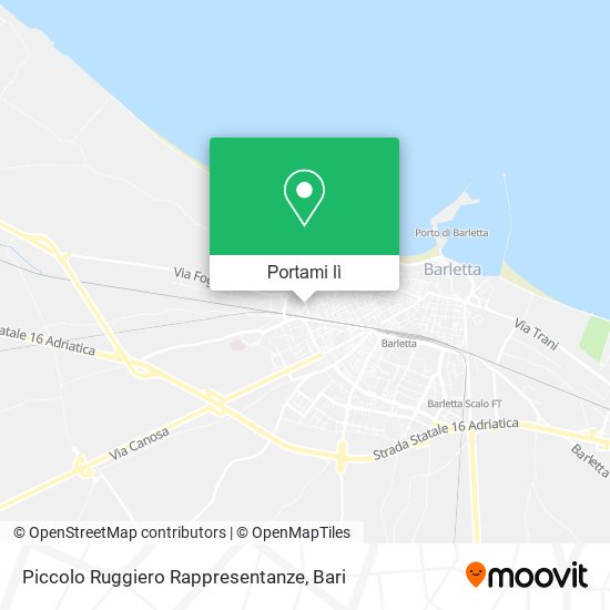 Mappa Piccolo Ruggiero Rappresentanze