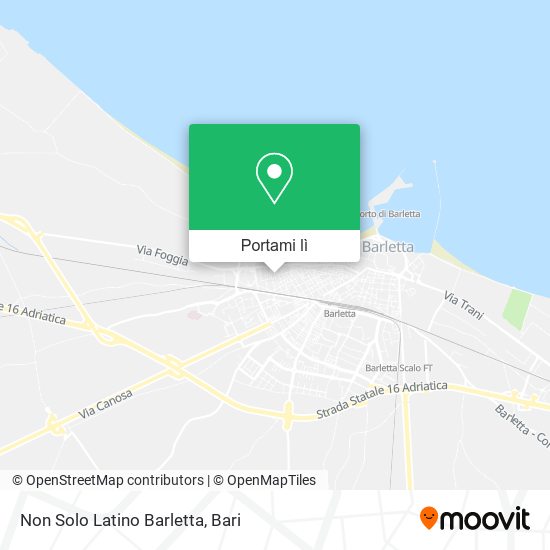 Mappa Non Solo Latino Barletta