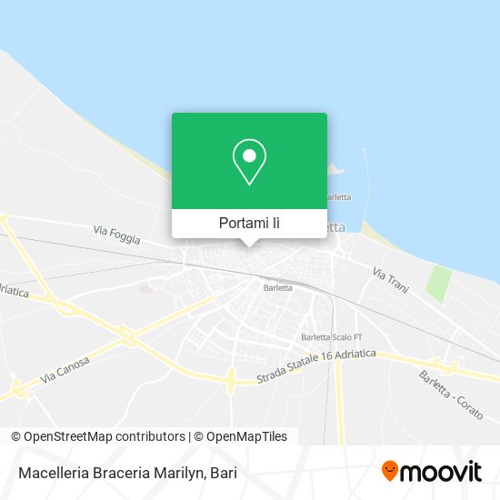 Mappa Macelleria Braceria Marilyn