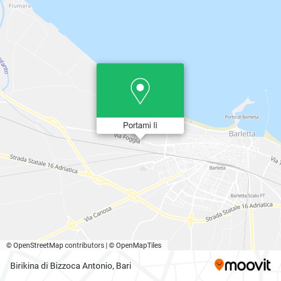 Mappa Birikina di Bizzoca Antonio