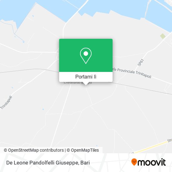 Mappa De Leone Pandolfelli Giuseppe