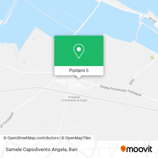 Mappa Samele Capodivento Angela