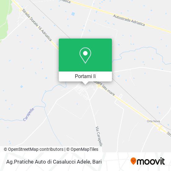 Mappa Ag.Pratiche Auto di Casalucci Adele