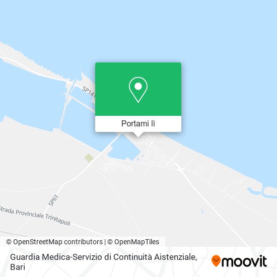 Mappa Guardia Medica-Servizio di Continuità Aistenziale