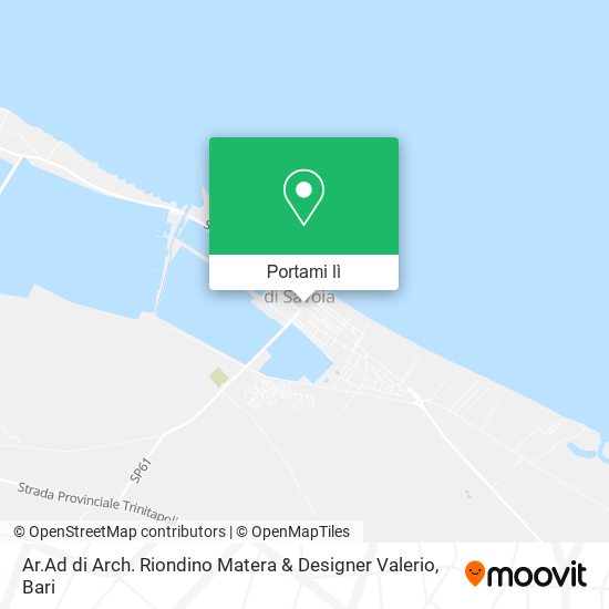 Mappa Ar.Ad di Arch. Riondino Matera & Designer Valerio