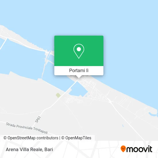 Mappa Arena Villa Reale