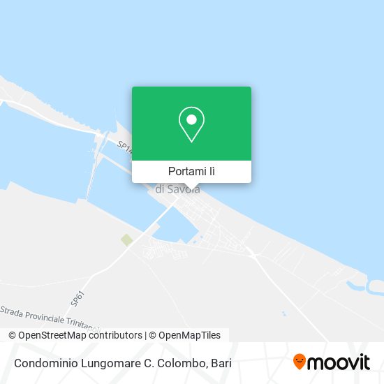 Mappa Condominio Lungomare C. Colombo