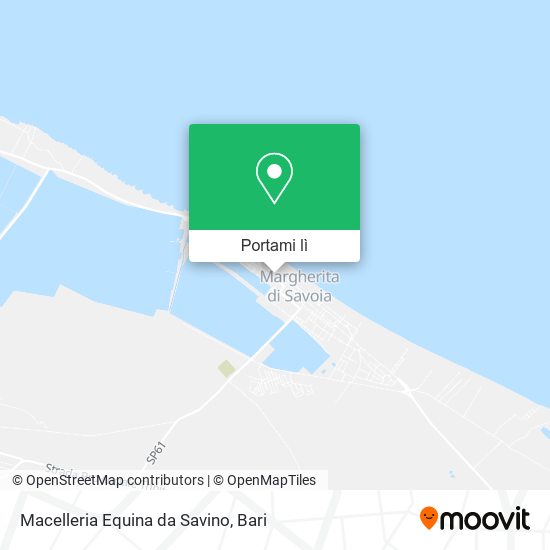 Mappa Macelleria Equina da Savino