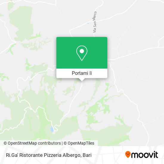 Mappa Ri.Ga' Ristorante Pizzeria Albergo