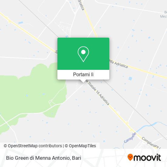 Mappa Bio Green di Menna Antonio