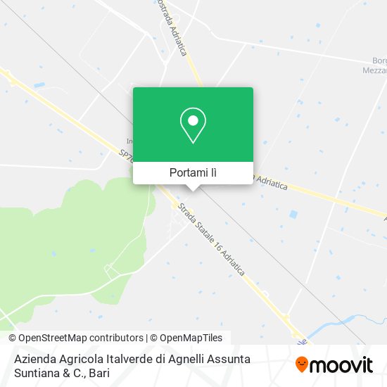 Mappa Azienda Agricola Italverde di Agnelli Assunta Suntiana & C.