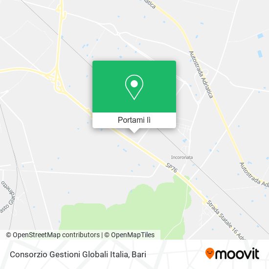 Mappa Consorzio Gestioni Globali Italia