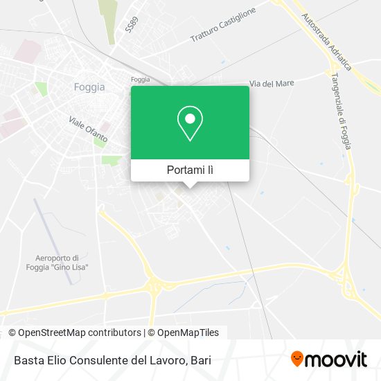 Mappa Basta Elio Consulente del Lavoro