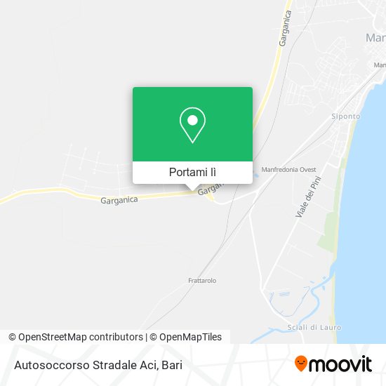 Mappa Autosoccorso Stradale Aci