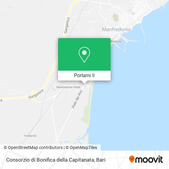 Mappa Consorzio di Bonifica della Capitanata