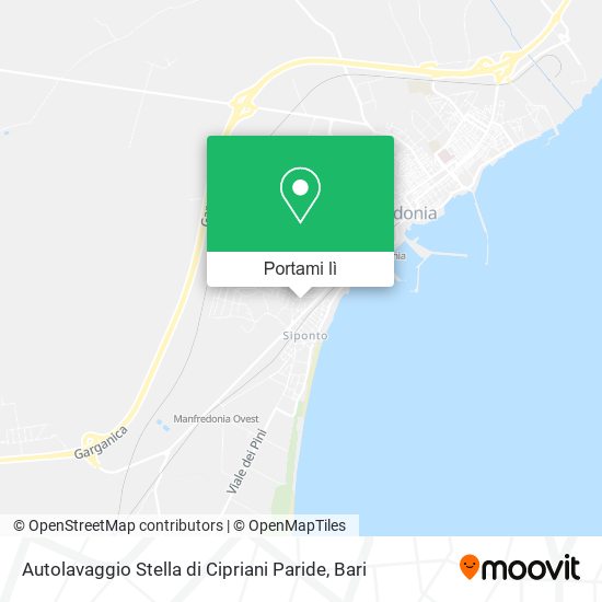 Mappa Autolavaggio Stella di Cipriani Paride