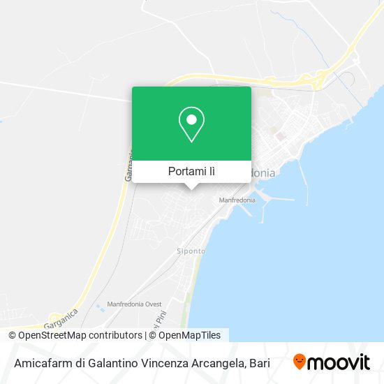 Mappa Amicafarm di Galantino Vincenza Arcangela