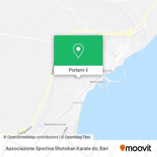 Mappa Associazione Sportiva Shotokan Karate do