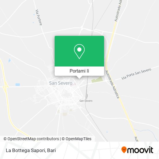 Mappa La Bottega Sapori