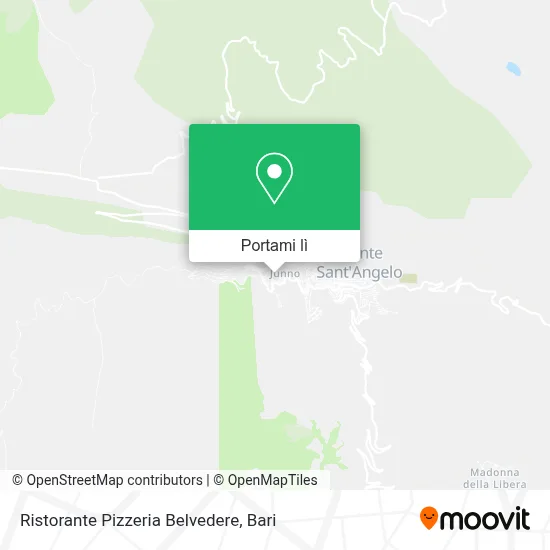 Mappa Ristorante Pizzeria Belvedere