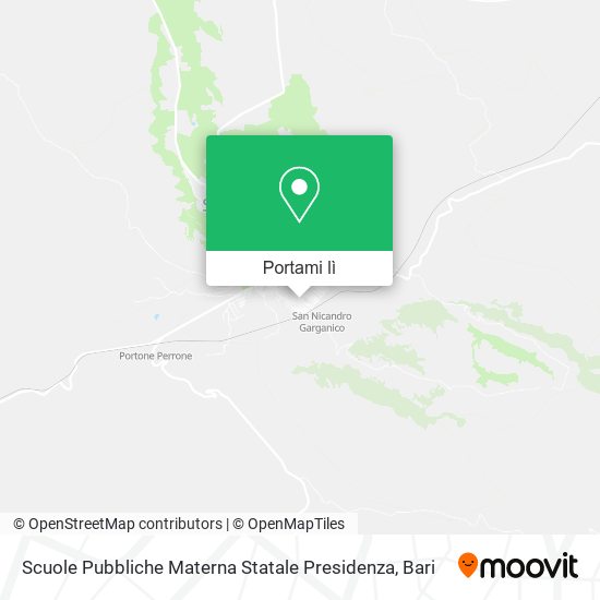 Mappa Scuole Pubbliche Materna Statale Presidenza
