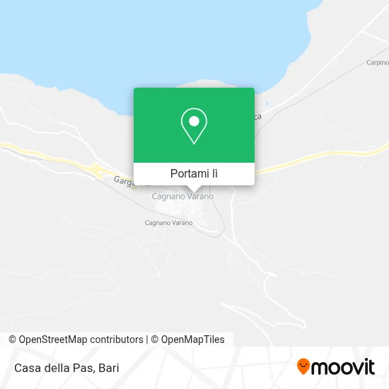 Mappa Casa della Pas