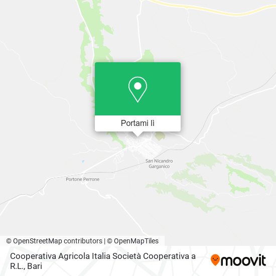 Mappa Cooperativa Agricola Italia Società Cooperativa a R.L.