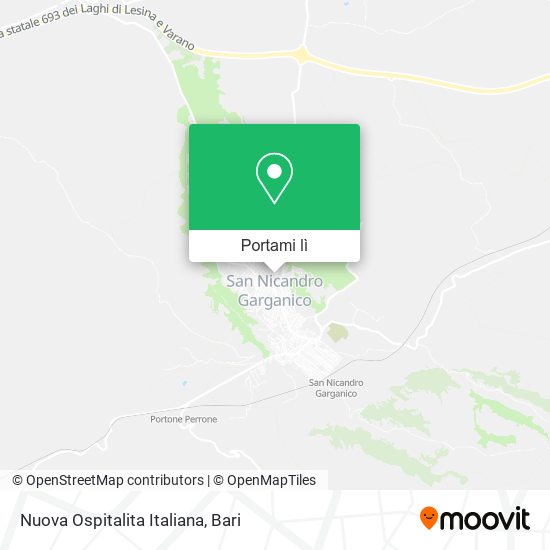 Mappa Nuova Ospitalita Italiana