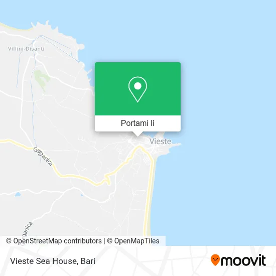 Mappa Vieste Sea House