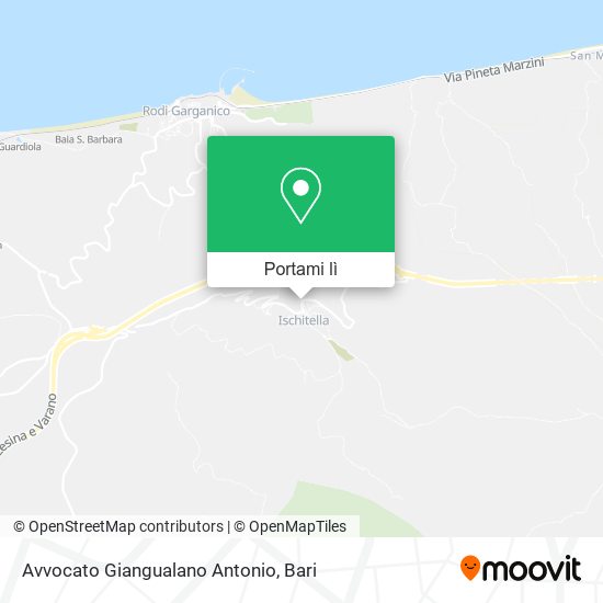 Mappa Avvocato Giangualano Antonio