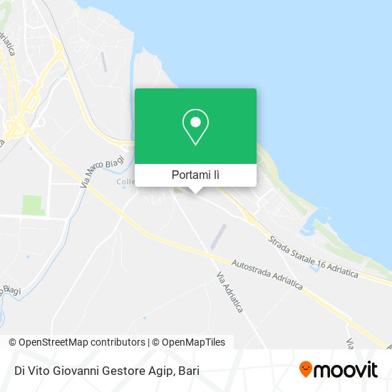 Mappa Di Vito Giovanni Gestore Agip