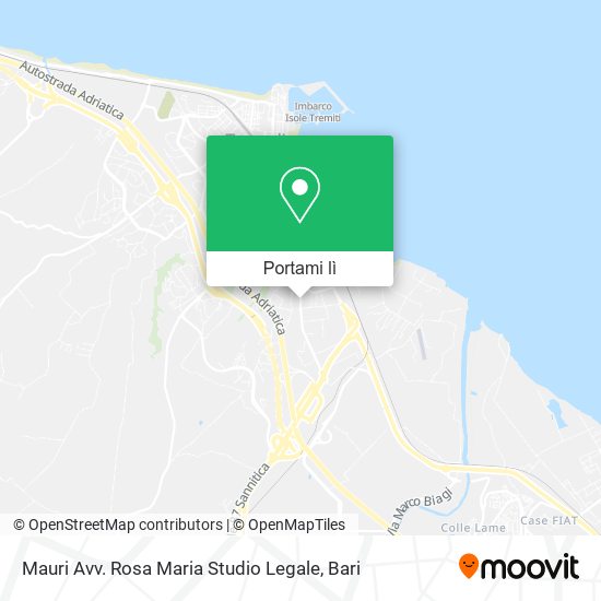 Mappa Mauri Avv. Rosa Maria Studio Legale
