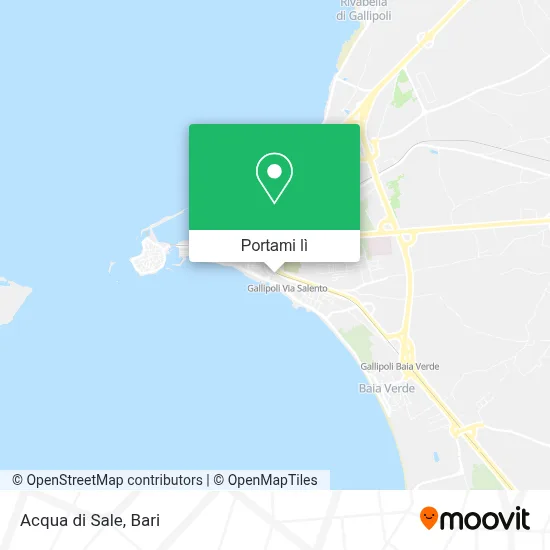 Mappa Acqua di Sale