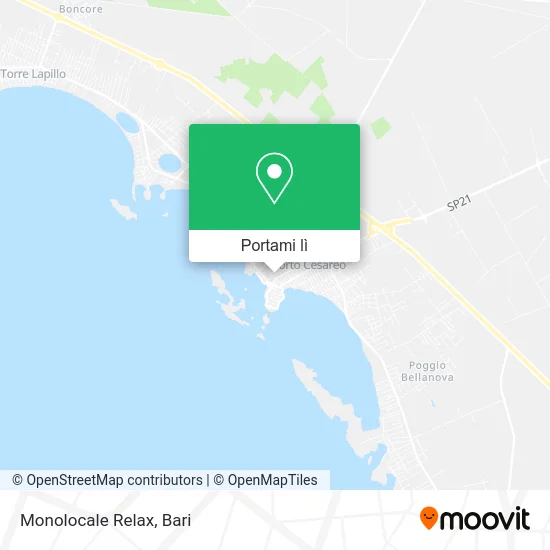 Mappa Monolocale Relax