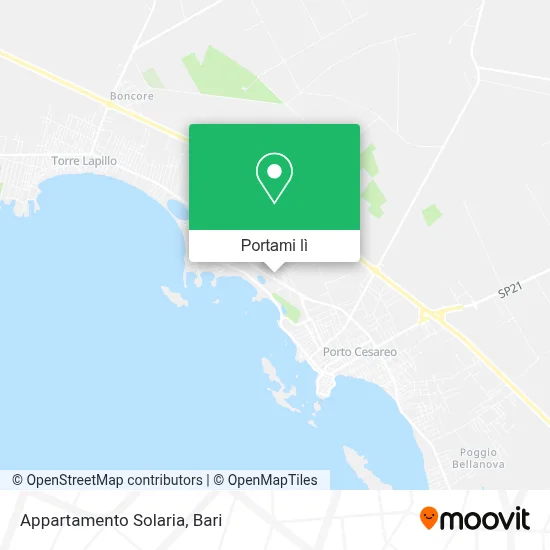 Mappa Appartamento Solaria