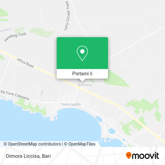 Mappa Dimora Liccisa