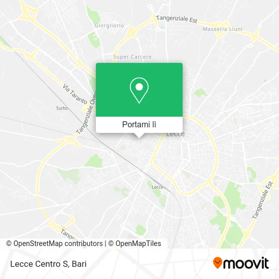 Mappa Lecce Centro S