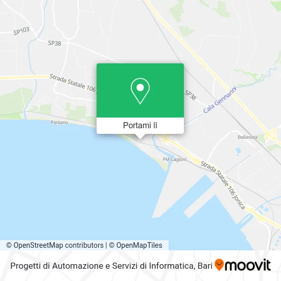 Mappa Progetti di Automazione e Servizi di Informatica
