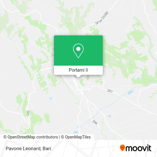 Mappa Pavone Leonard