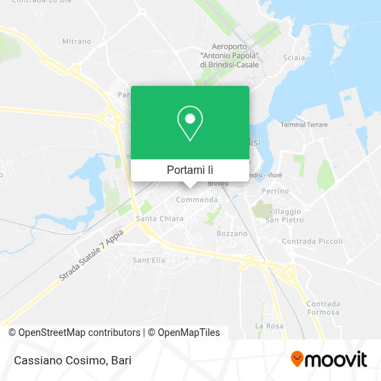 Mappa Cassiano Cosimo