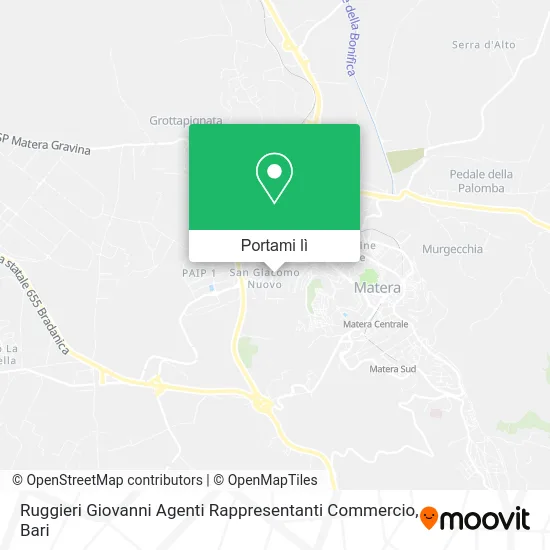 Mappa Ruggieri Giovanni Agenti Rappresentanti Commercio