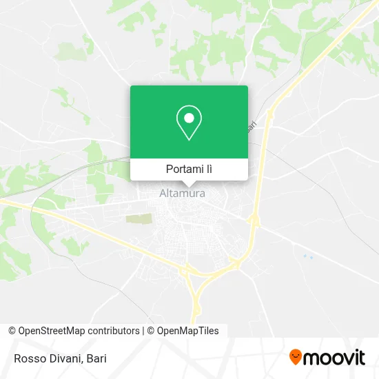 Mappa Rosso Divani